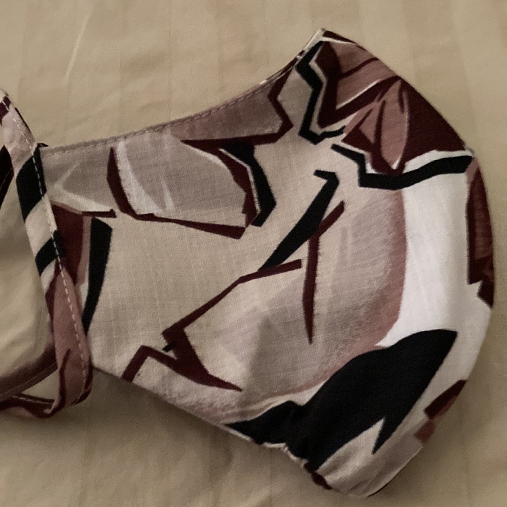 Unisex Hawaiian print face mask - Adult